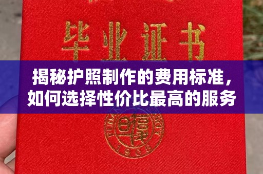 绥宁揭秘护照制作的费用标准，如何选择性价比最高的服务？